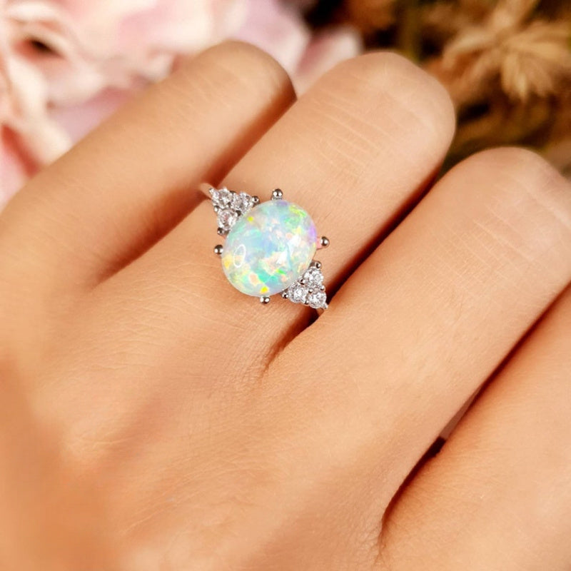 Vintage Chic Opal Ring