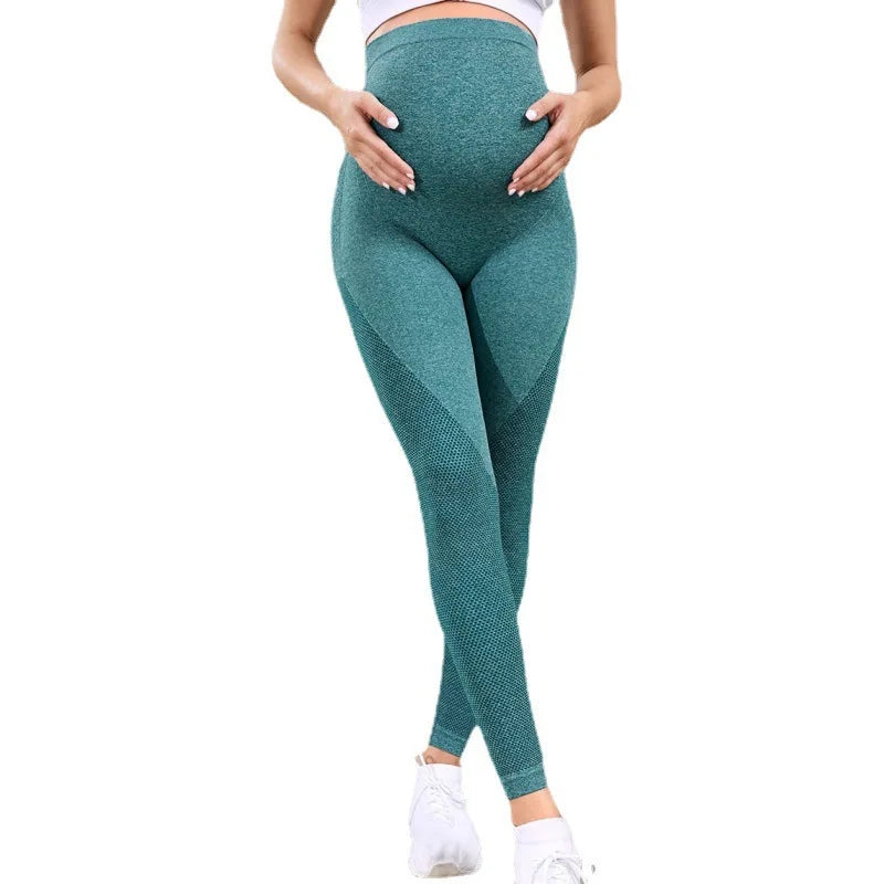 Women's Maternity Leggings Over The Belly