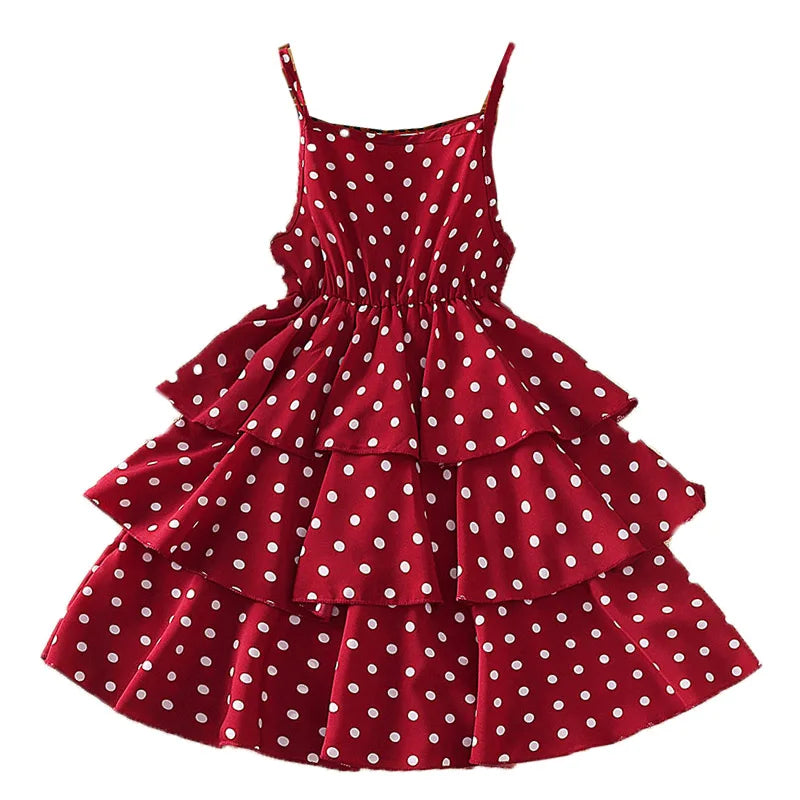 Princess Dress for Kids 4-12 Years Summer