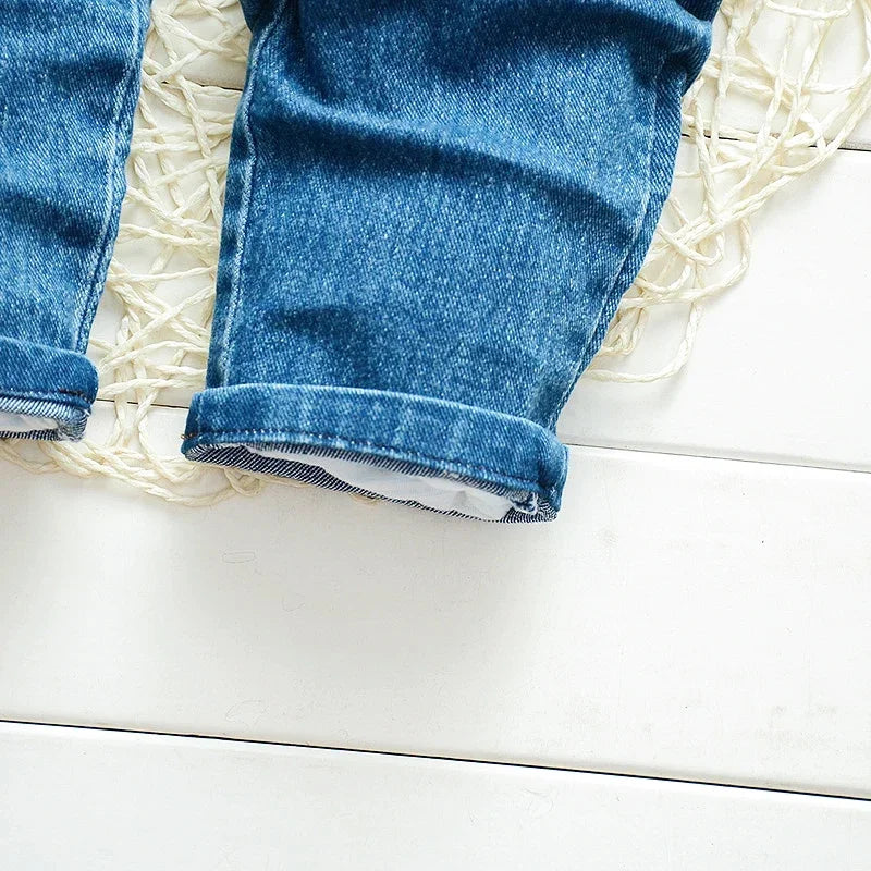 Kids Clothing Jumper Baby Toddler Boys Bib Pants Girls Denim Clothes Overalls Jeans