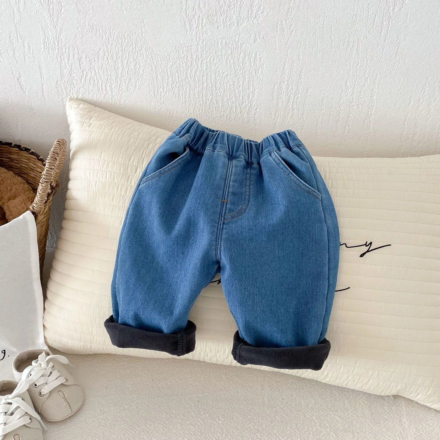 Spring Autumn New Baby Pants Casual Denim 9M-5T