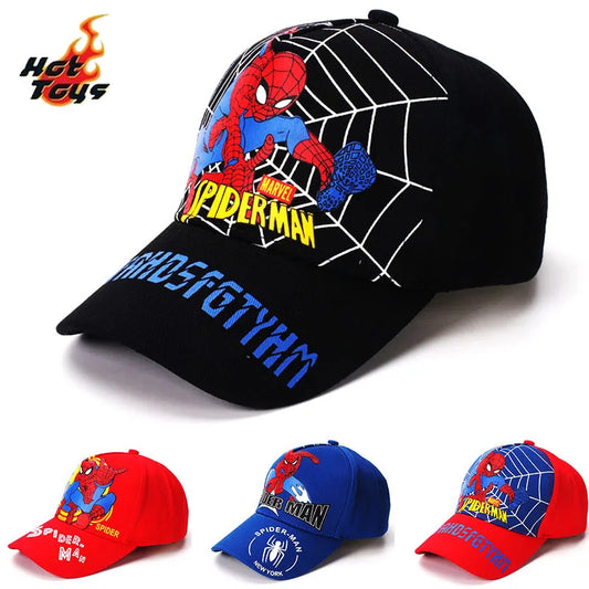 Spiderman Baseball Cap Boys Girls Hats Superhero