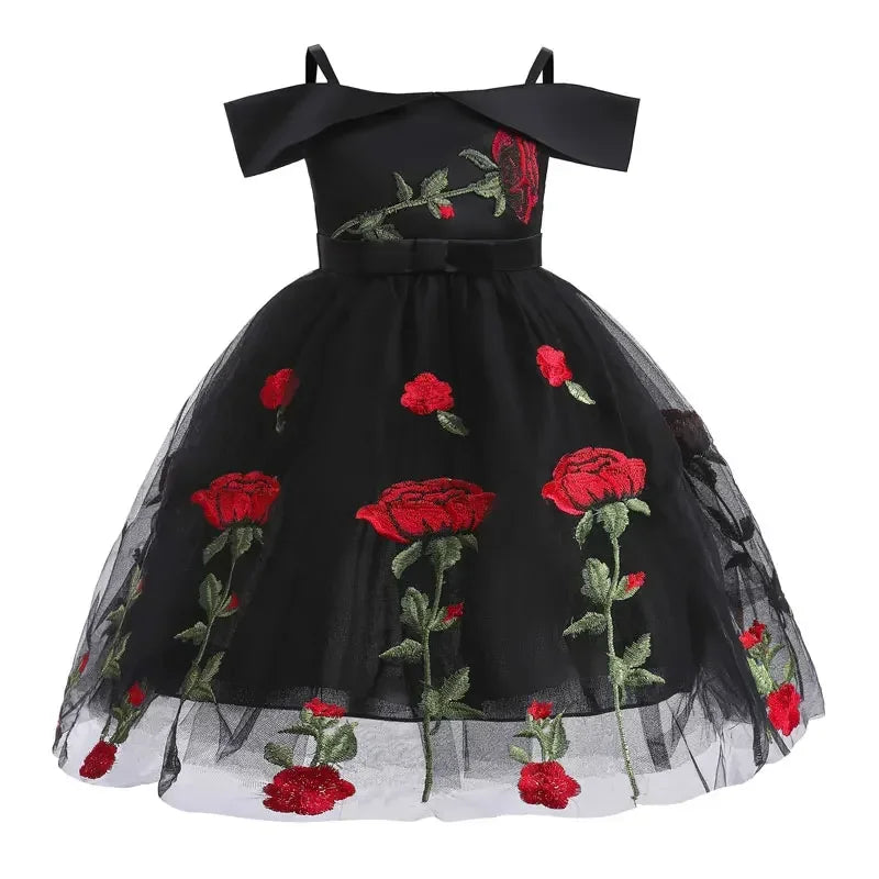 Summer Flower Girl Dresses for Weddings  Girls Party Dress 3-10 Years