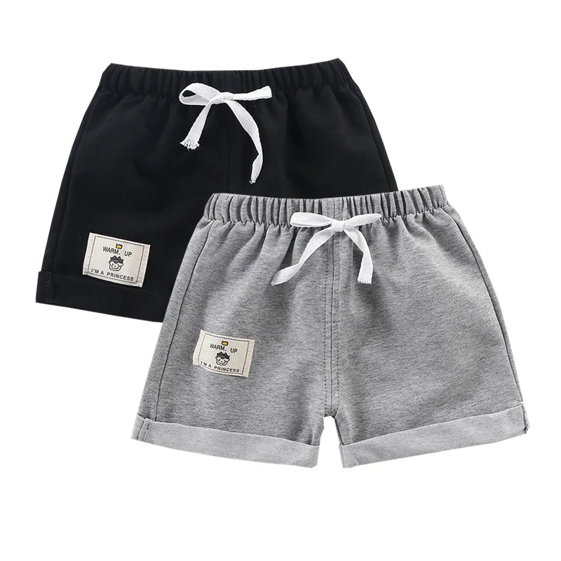 2pcs Cotton Summer Kids Shorts