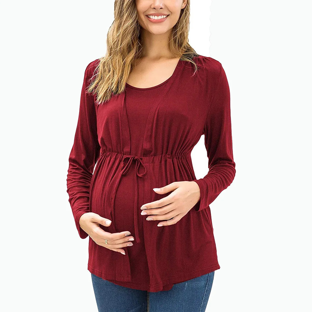Autumn Winter Long Sleeve Round Neck