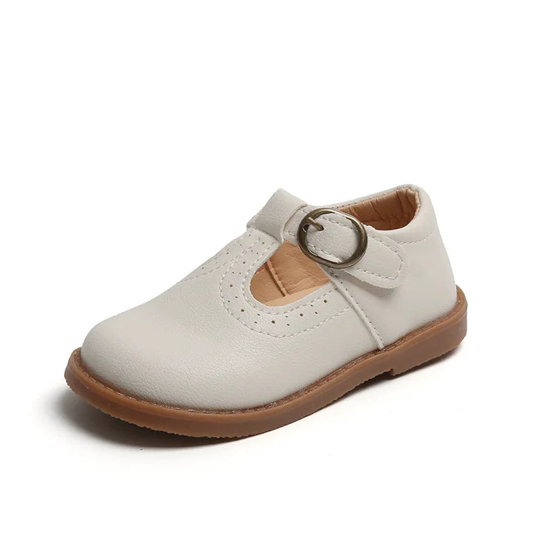 T-strap Girls Oxfords