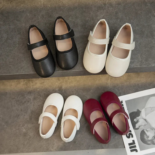 Little Girl's Mary Janes Soft Leather
