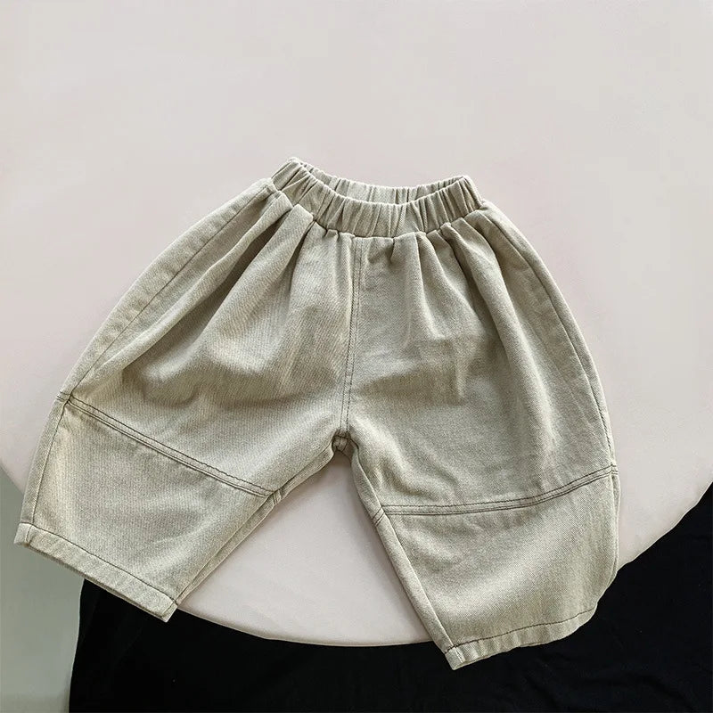 Harem Pants Loose Kids Wide Leg Pants Fashion Baby Trousers Boys Girls